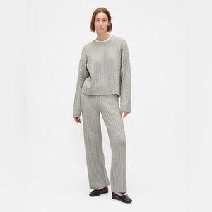 Gap CashSoft Cable-Knit Sweater Pants